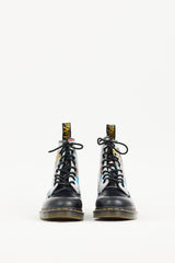 Dr. Martens Black & Multicolour 1460 Basquait II Boot