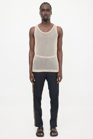 Dries Van Noten Mesh Tank Top