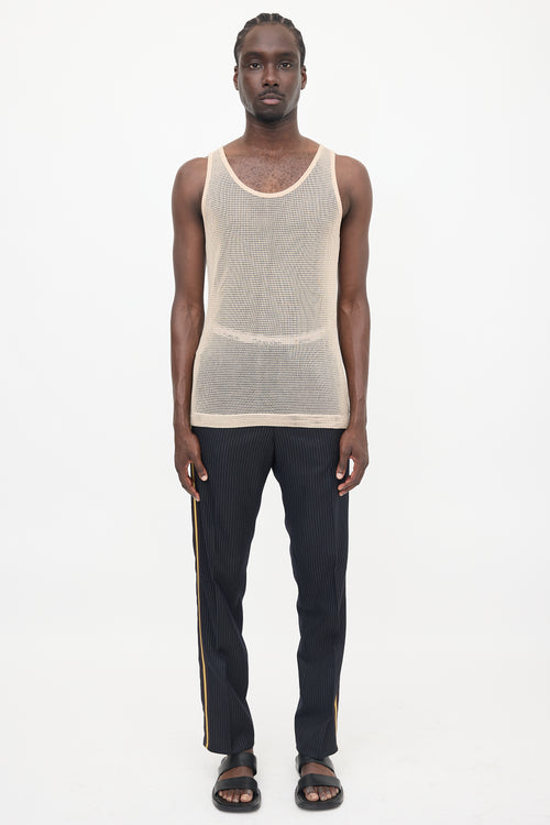 Dries Van Noten Mesh Tank Top