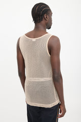 Dries Van Noten Mesh Tank Top