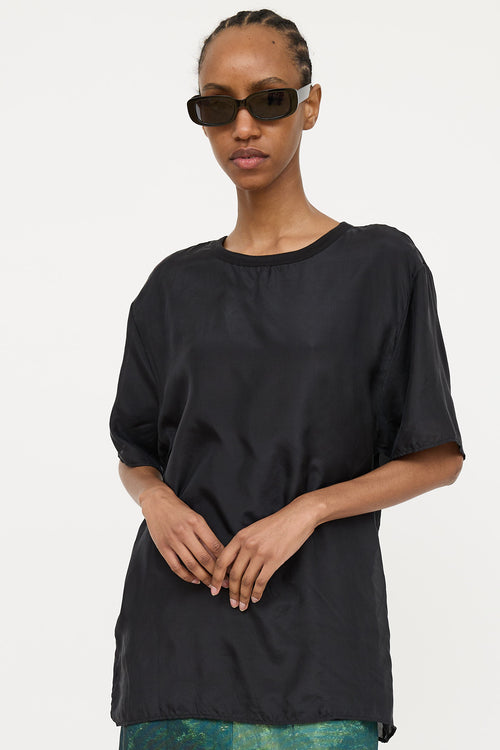 Dries Van Noten Sheer Layered Top