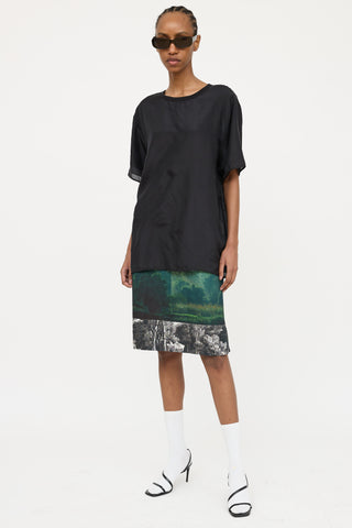 Dries Van Noten Sheer Layered Top