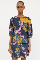 Dries Van Noten Floral Pattern Co-ord Set