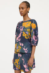 Dries Van Noten Floral Pattern Co-ord Set
