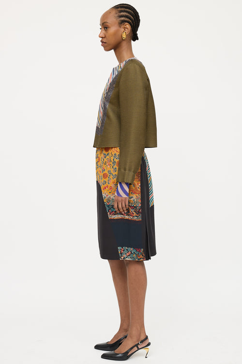 Dries Van Noten 2012 Pattern Zip Jacket