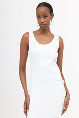 Dries Van Noten Asymmetrical Ribbed Knit Dress