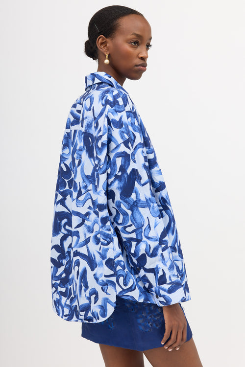 Dries Van Noten FW 2024 Oversized Printed Shirt