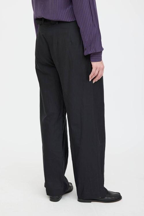 Dries Van Noten Pleated Belt Pant