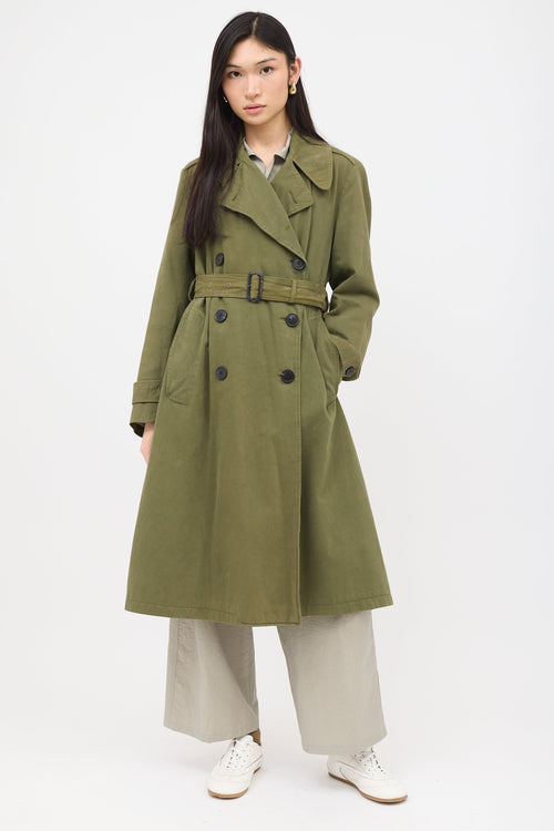 Dries Van Noten Belted Trench Coat