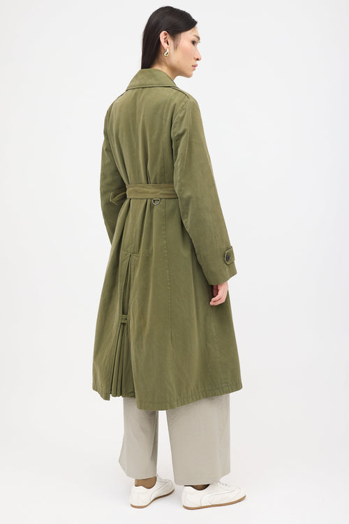 Dries Van Noten Belted Trench Coat