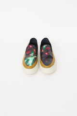 Dries Van Noten Black & Multicolour Leather Sneaker