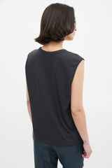 Dries Van Noten Black & Multicolour Floral Sequin Tank Top