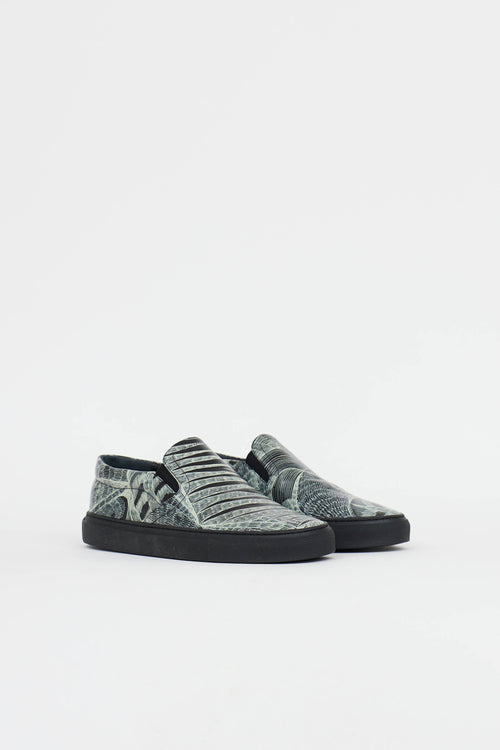 Dries Van Noten Sketch Slip On Sneaker