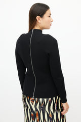Dries Van Noten Black Structured Top