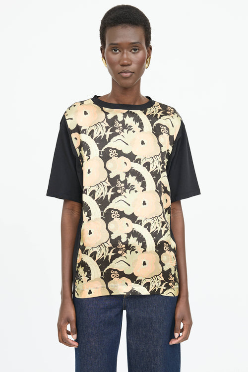 Dries Van Noten Printed Floral  T-Shirt