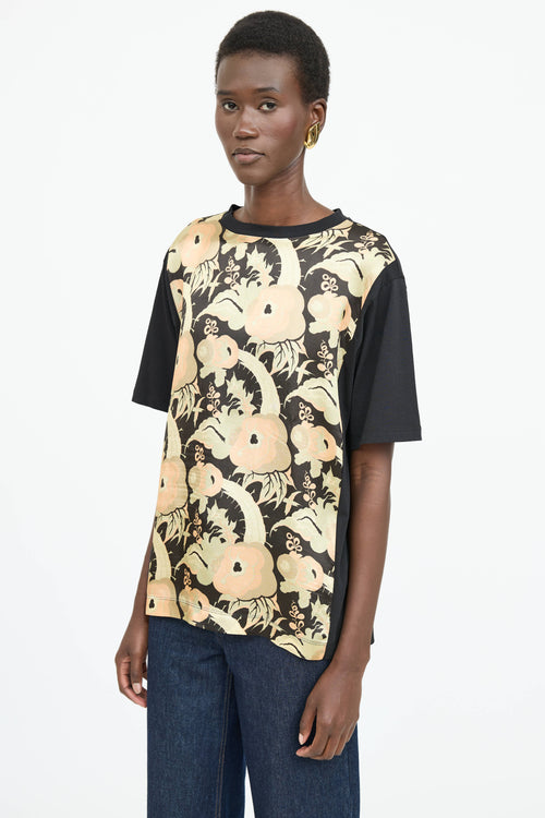 Dries Van Noten Printed Floral  T-Shirt