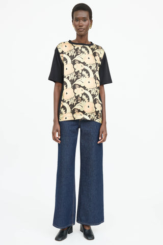 Dries Van Noten Printed Floral  T-Shirt