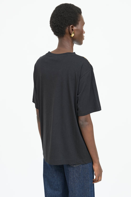 Dries Van Noten Printed Floral  T-Shirt