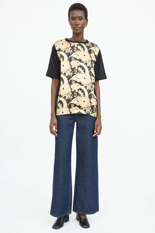 Dries Van Noten Printed Floral  T-Shirt