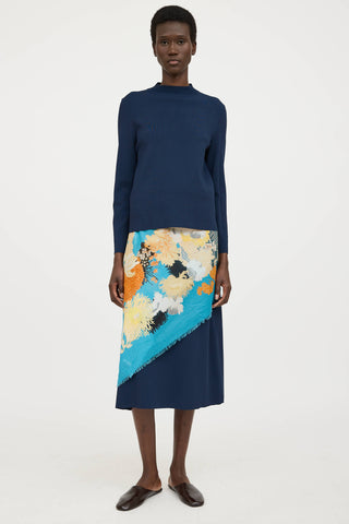 Dries Van NotenFloral Fringe Scarf