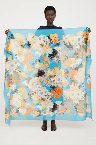 Dries Van NotenFloral Fringe Scarf