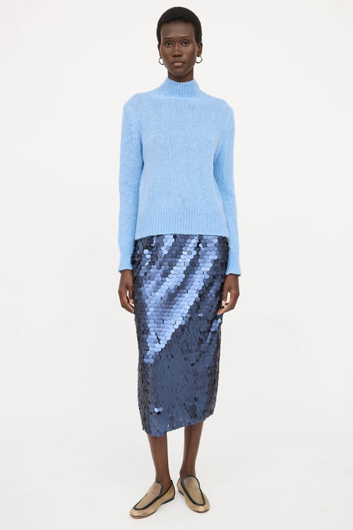 Dries Van NotenMock Neck Sweater