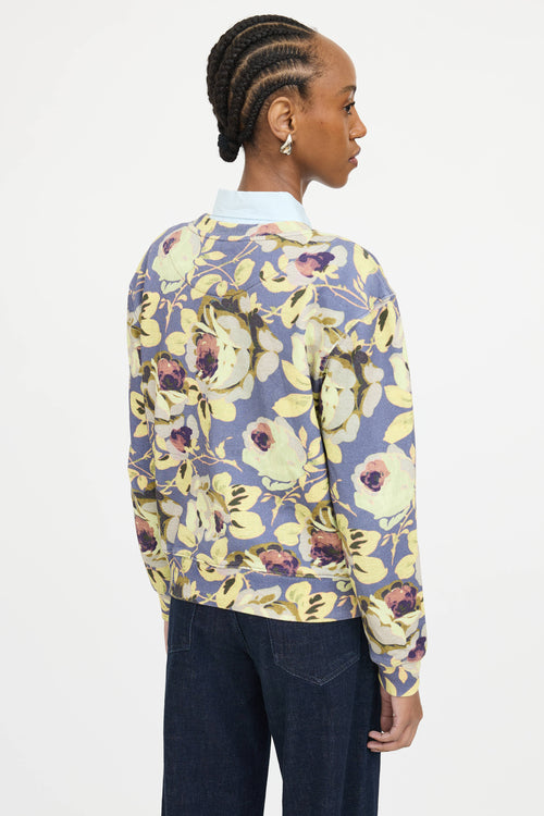 Dries Van Noten Floral Crewneck Sweater