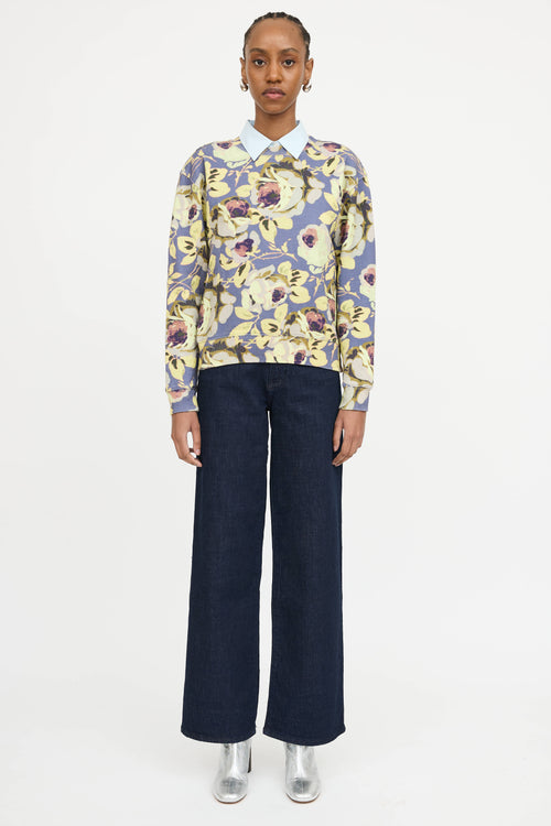 Dries Van Noten Floral Crewneck Sweater