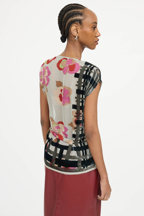 Dries Van Noten Silk Velvet Top