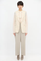 Dries Van Noten Botanical Jacquard Vest