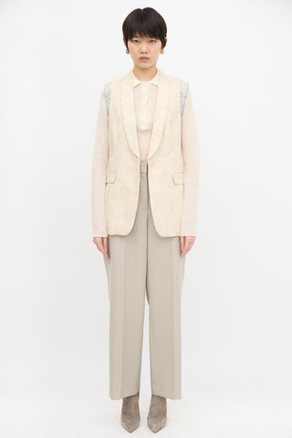 Dries Van Noten Botanical Jacquard Vest