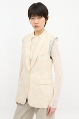 Dries Van Noten Botanical Jacquard Vest