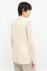 Dries Van Noten Botanical Jacquard Vest