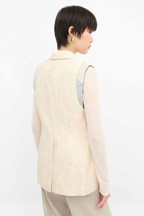 Dries Van Noten Botanical Jacquard Vest