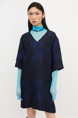 Dries Van Noten Cloque Zip Dress