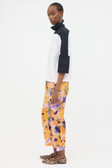 Dries Van Noten Colour Block High Collar Shirt