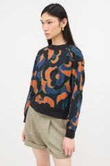 Dries Van Noten Floral Crewneck Sweatshirt