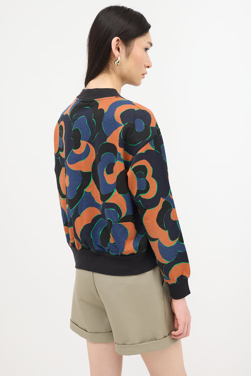 Dries Van Noten Floral Crewneck Sweatshirt