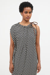 Dries Van Noten Geometric One Shoulder Dress