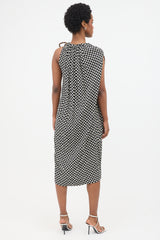 Dries Van Noten Geometric One Shoulder Dress