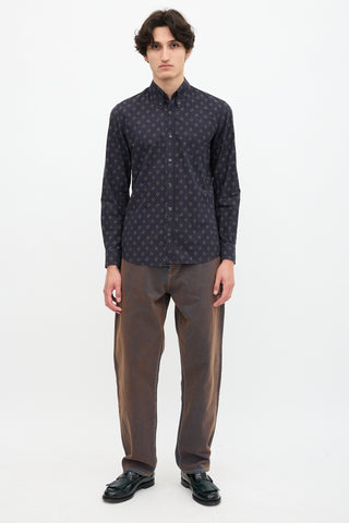 Dries Van Noten Geometric Print Shirt