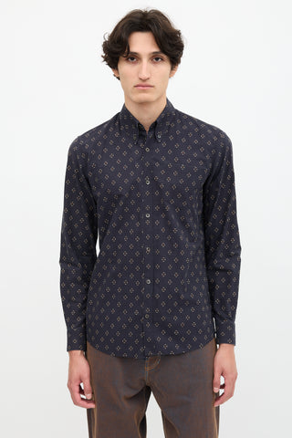 Dries Van Noten Geometric Print Shirt