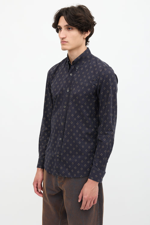 Dries Van Noten Geometric Print Shirt