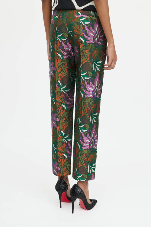 Dries Van Noten Floral Jacquard Pant