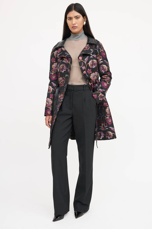 Dries Van Noten Silk Sheer Blouse