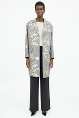 Dries Van Noten Floral Embroidered Coat