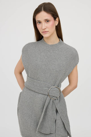 Dries Van NotenMock Neck Sweater Dress