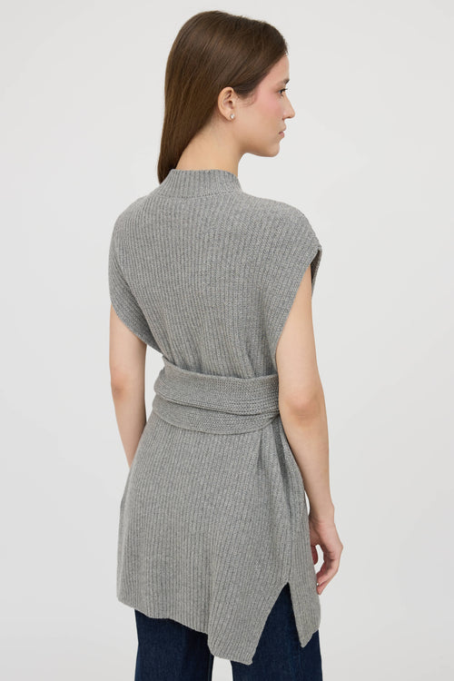 Dries Van NotenMock Neck Sweater Dress