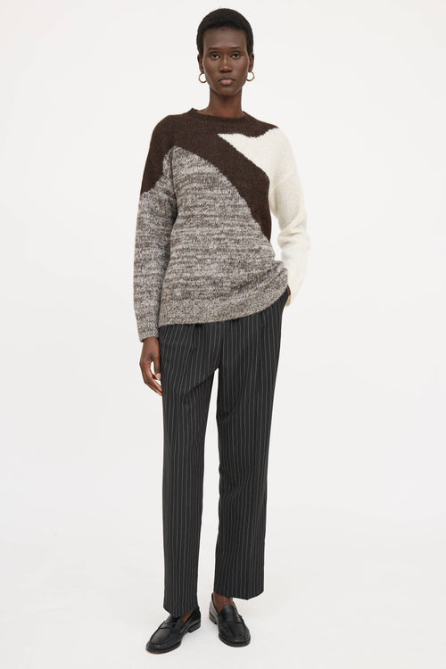 Dries Van NotenIntarsia Knit Sweater