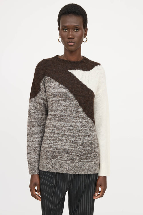 Dries Van NotenIntarsia Knit Sweater
